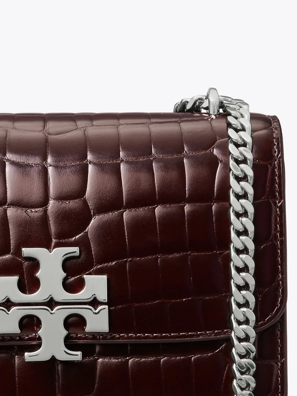 Tory Burch croc embossed